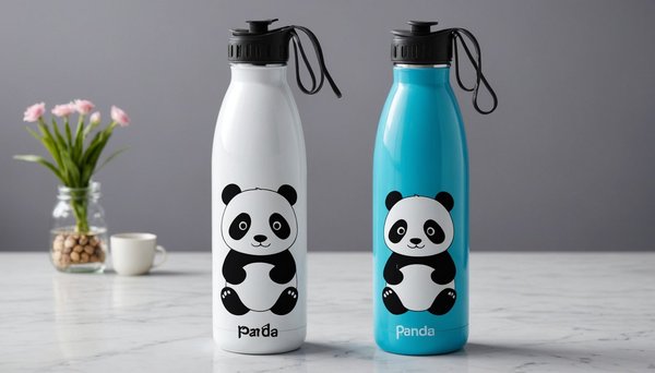 Adoptez la gourde panda : hydratation stylée et pratique !